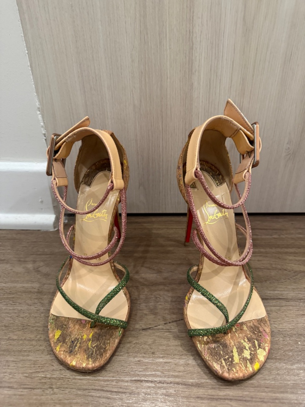 Christian Louboutin cork- 36
